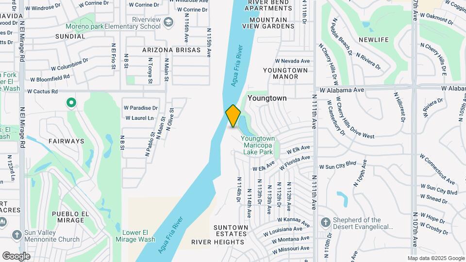 11437 W Lakeshore Dr Map and Location Details