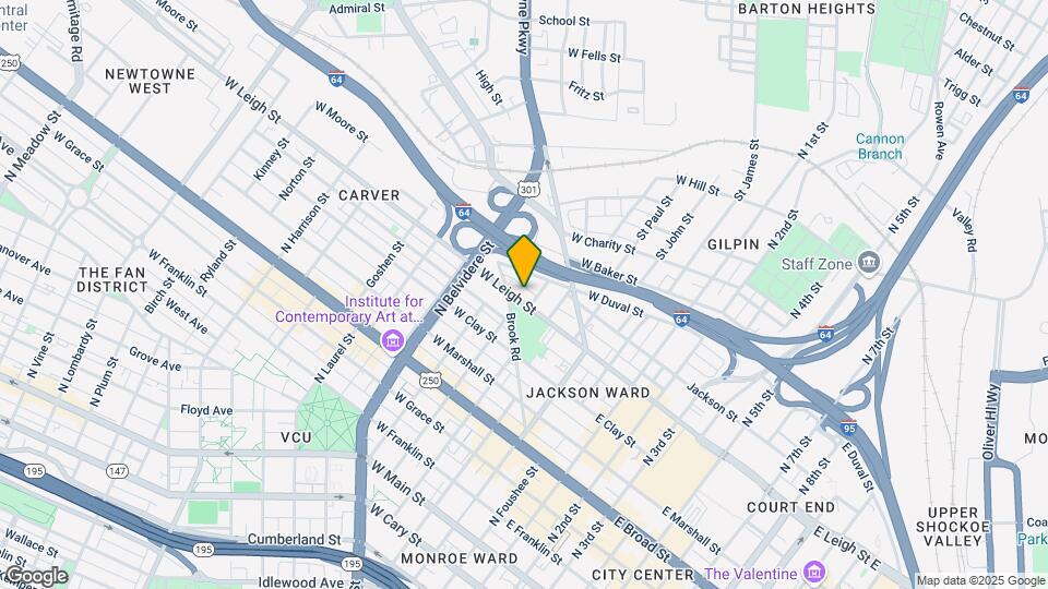 310 W Leigh St Map and Location Details