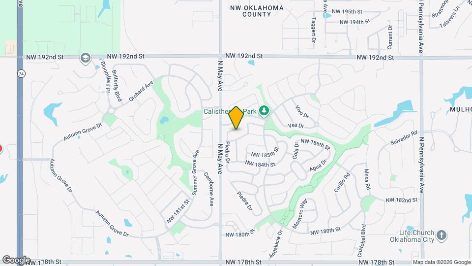 2808 NW 187th Terrace Map and Location Details