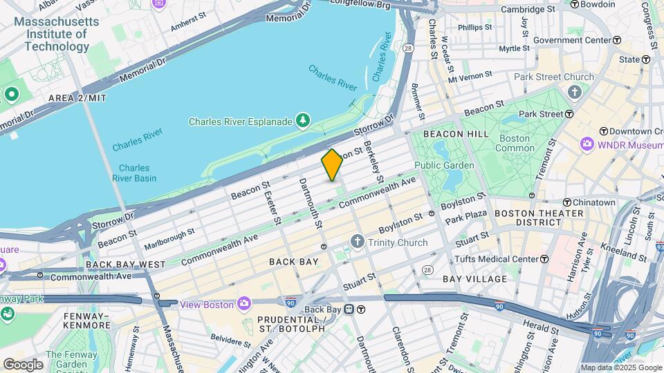 118 Marlborough St, Unit 4R Map and Location Details