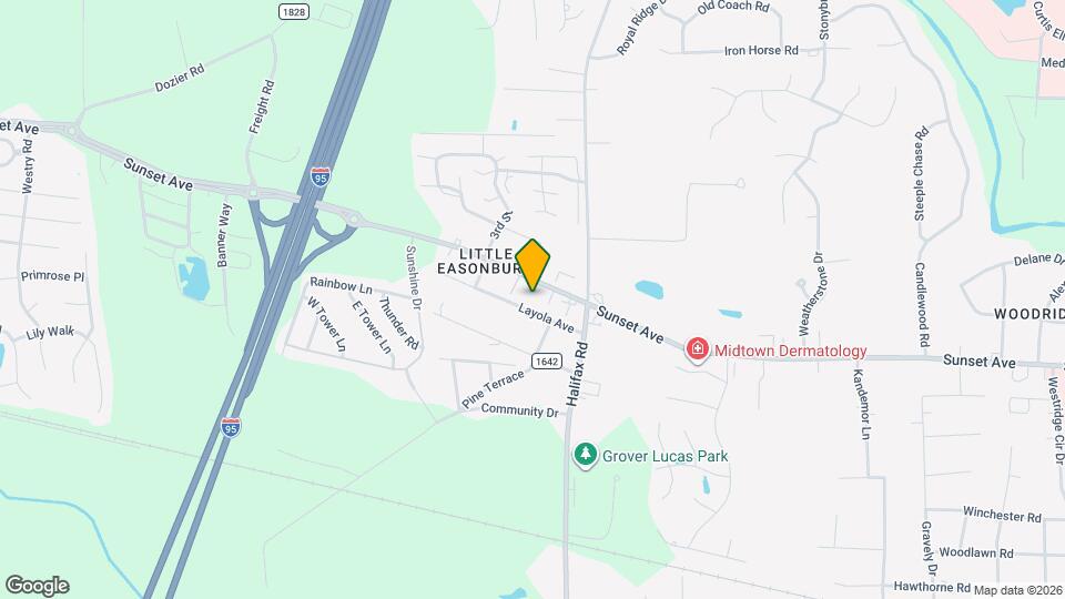 4125 Sunset Ave Mapa y Detalles de la Ubicación