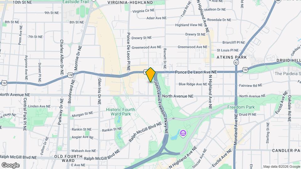653 Bonaventure Ave NE Map and Location Details