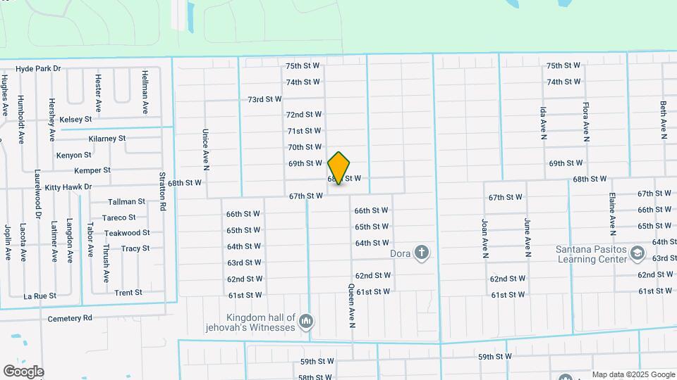 3304 67th St W Map and Location Details