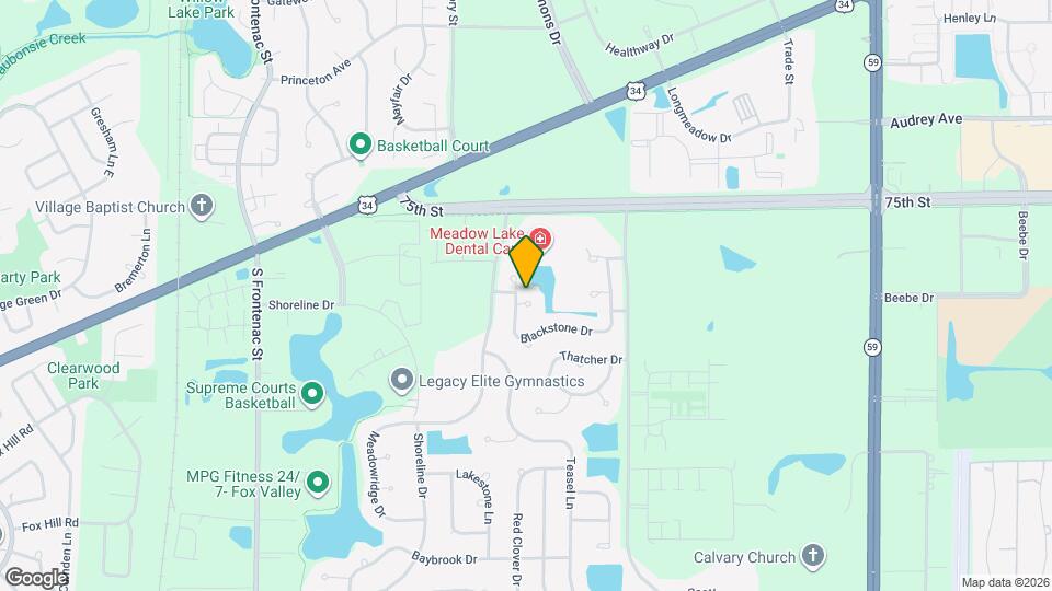 3916 Granite Ct Map and Location Details