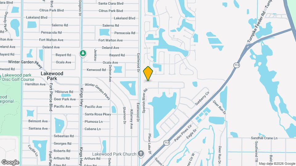 6305 Spring Lake Terrace Map and Location Details