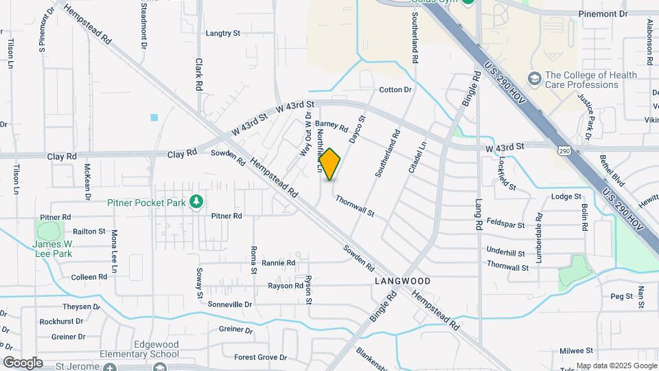 4026 Northfield Ln Map and Location Details