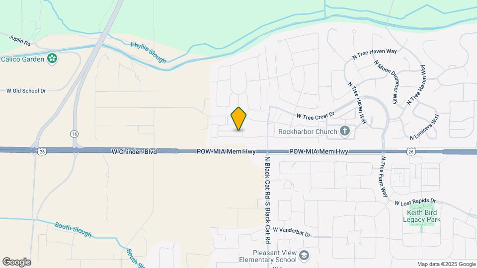 5020 W Caragana St Map and Location Details