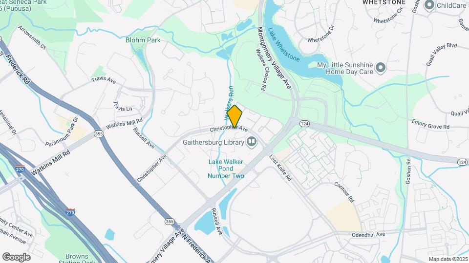 9810 Leatherfern Ter, Unit 203 Map and Location Details