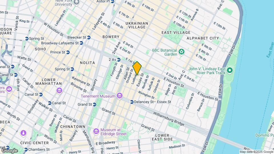 170 Ludlow St Map and Location Details