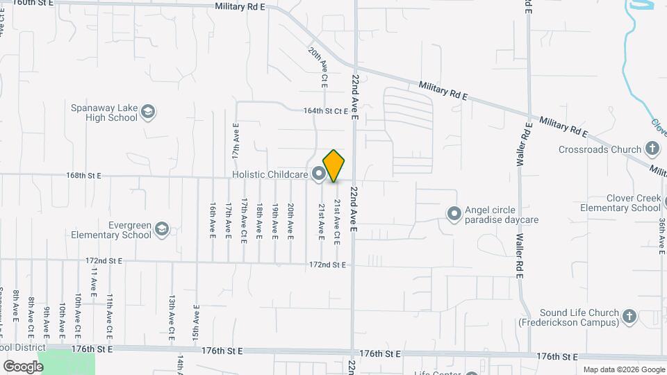 16812 21st Ave Ct E Map and Location Details