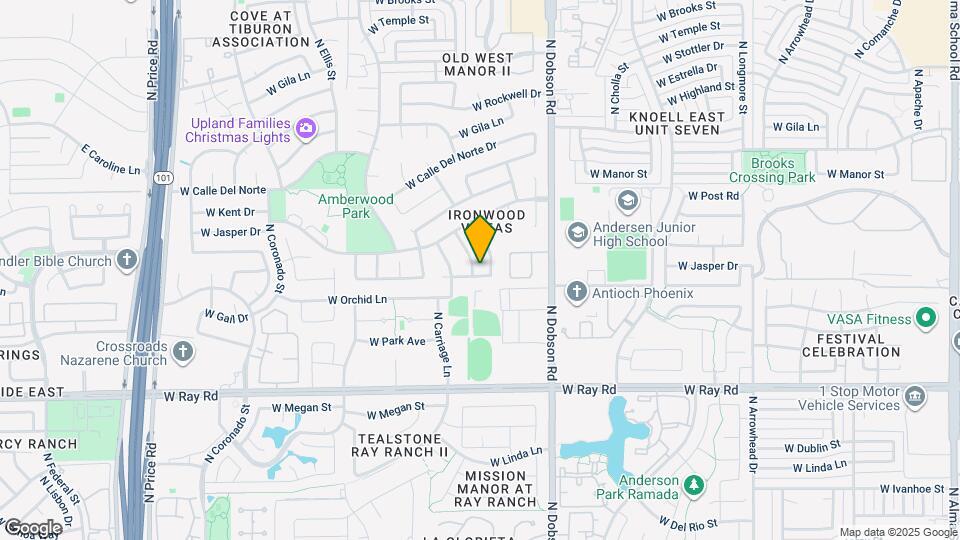 2144 W Ironwood Dr Map and Location Details