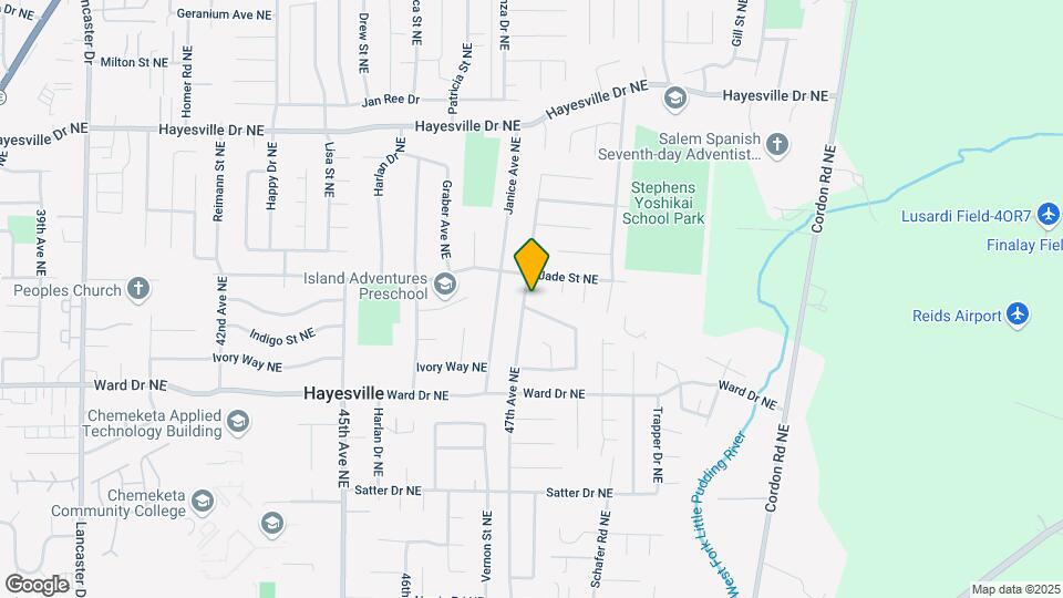 4504 47th Ave NE Map and Location Details