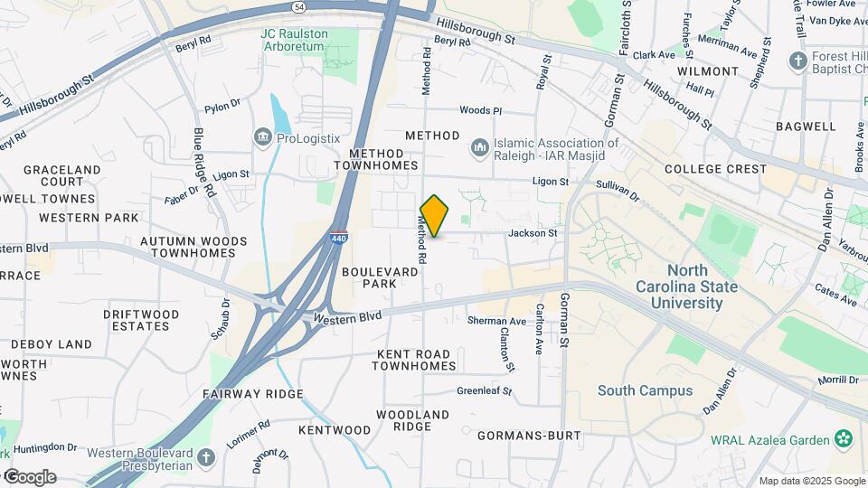 Boar's Head Student Apartment Map and Location Details