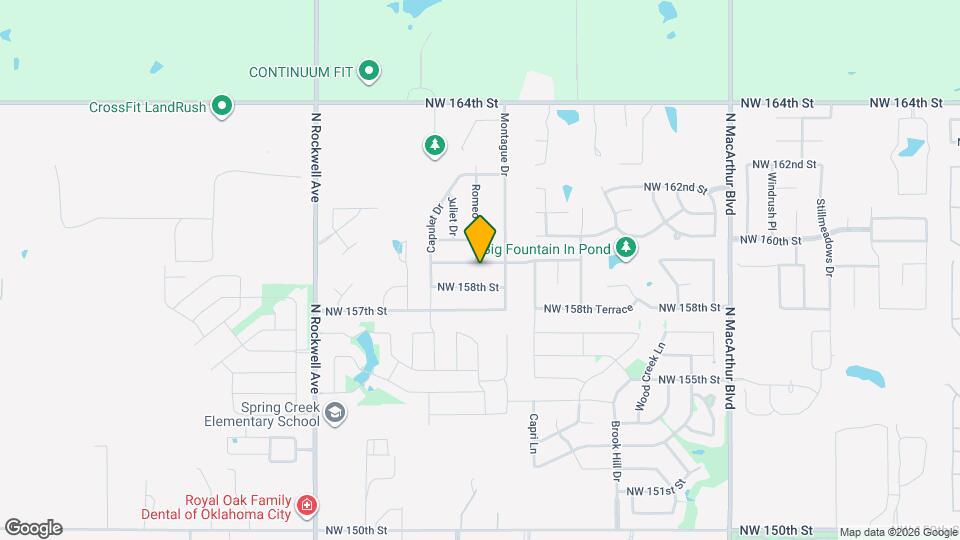 6600 NW 159th St Map and Location Details