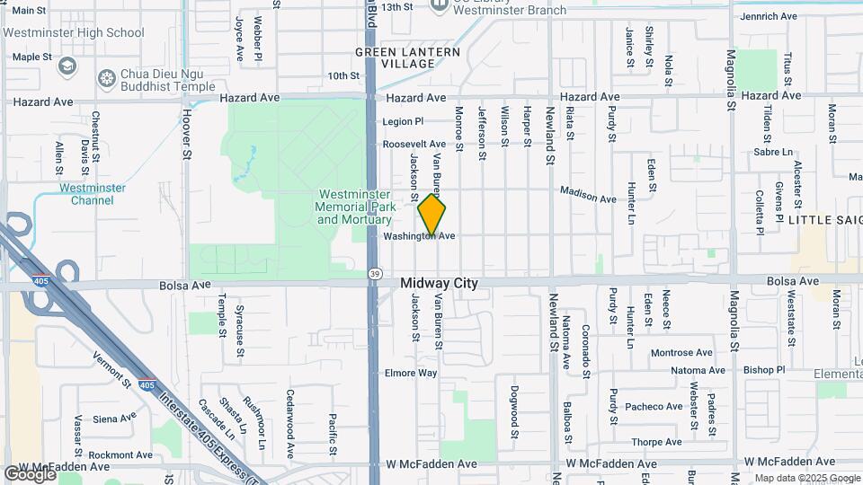 14871 Van Buren St Mapa y Detalles de la Ubicación