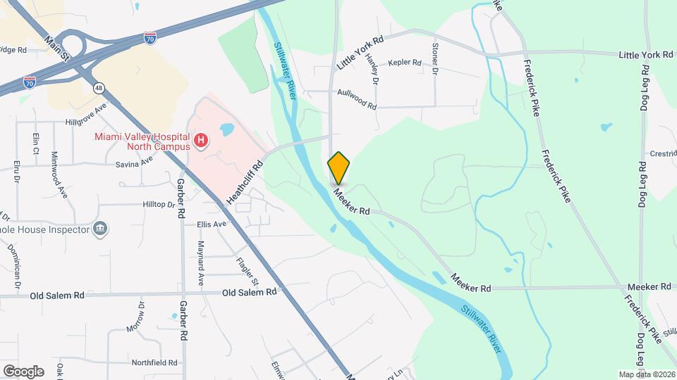 8504 Meeker Rd Map and Location Details