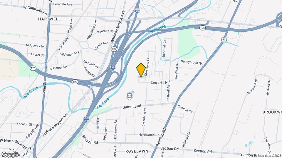 7810 Dawn Rd Map and Location Details