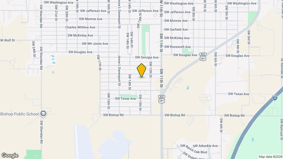 1217 SW Wisconsin Ave Mapa y Detalles de la Ubicación