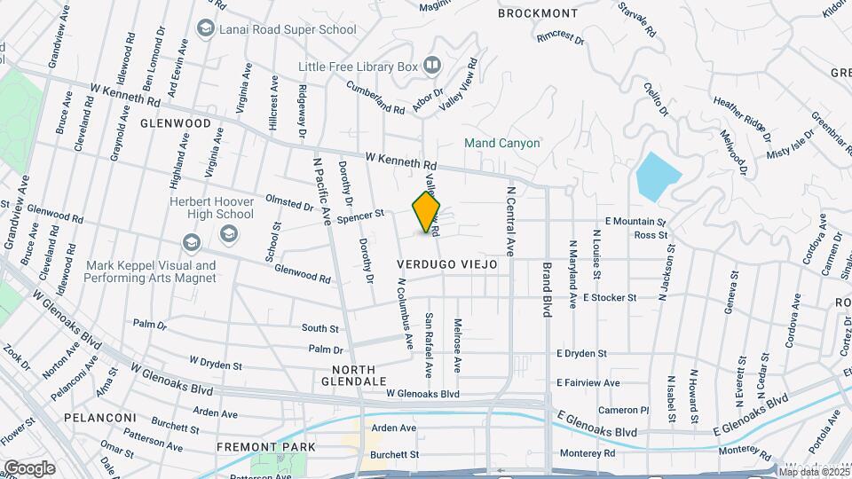 1325 Valley View Rd, Unit 205 Map and Location Details