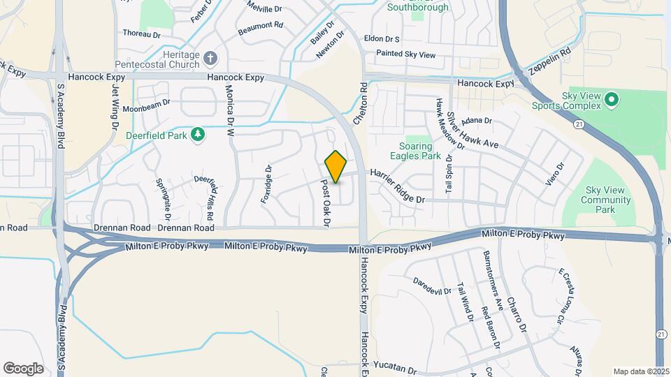 3340 Bridgewater Dr Map and Location Details