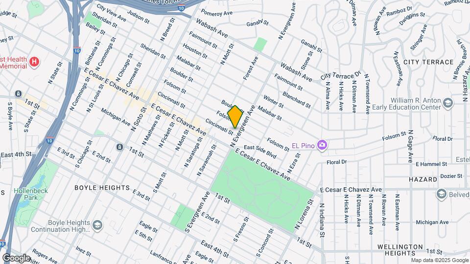 2855 Cincinnati St Map and Location Details
