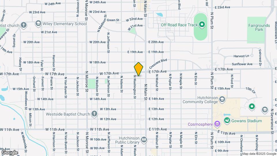 12 W 16th Ave Map and Location Details