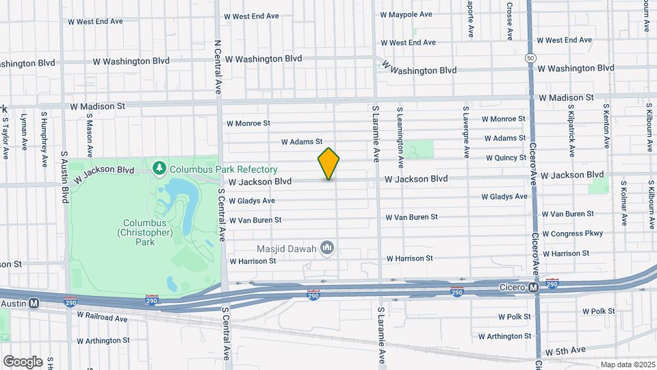 5307 W Jackson Blvd, Unit 2nd floor Map and Location Details