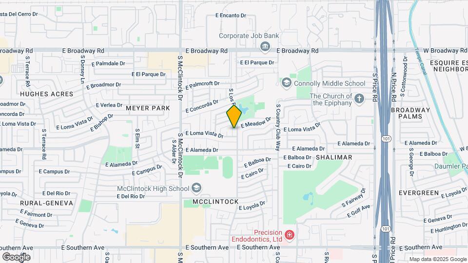 2520 S Los Feliz Dr Map and Location Details
