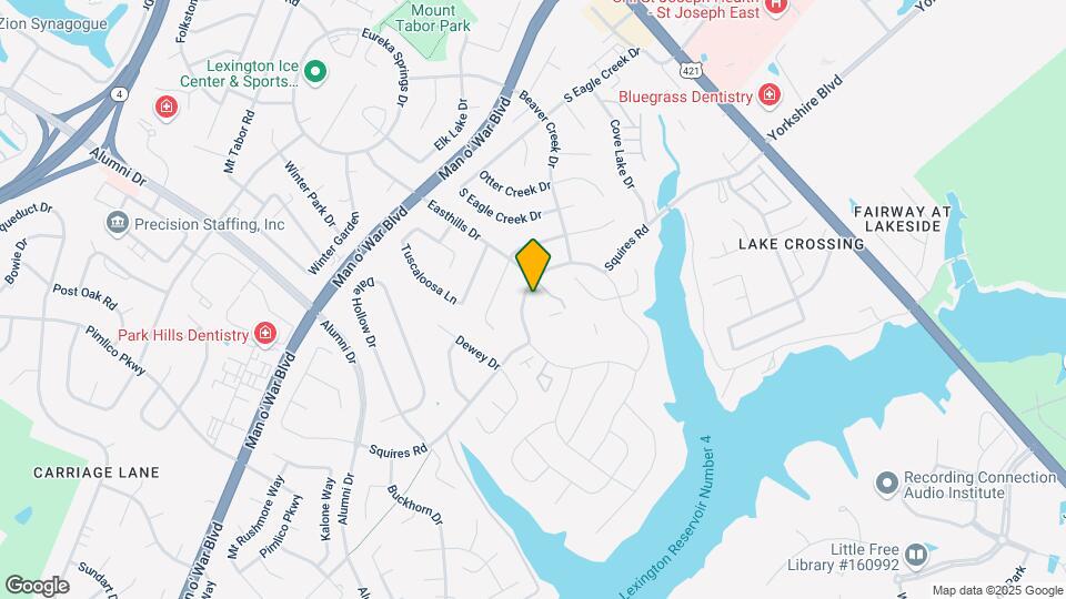 Squire Lake Townhomes Map and Location Details