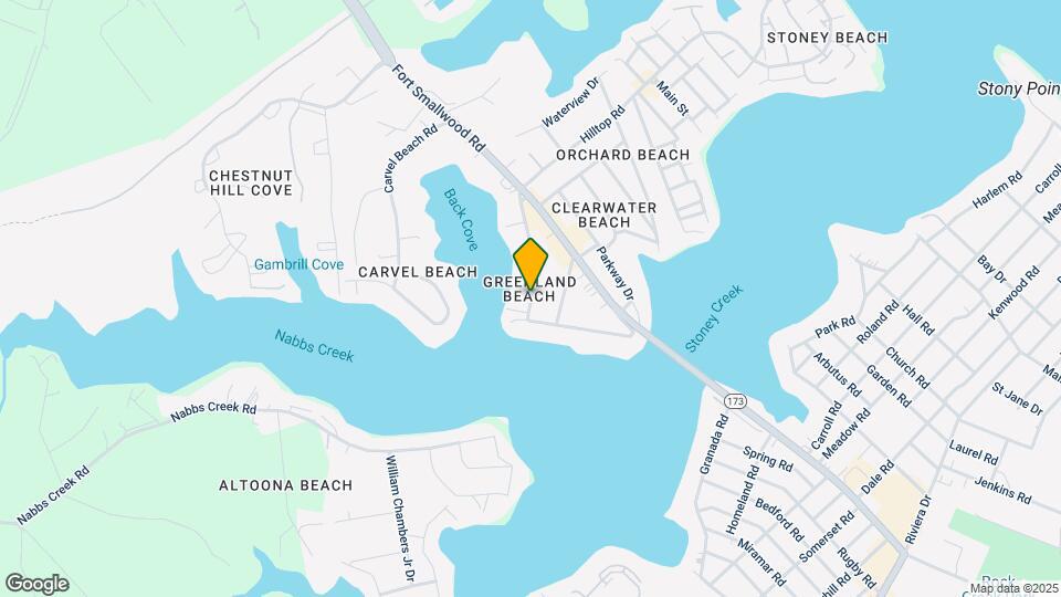 212 Greenland Beach Rd Map and Location Details