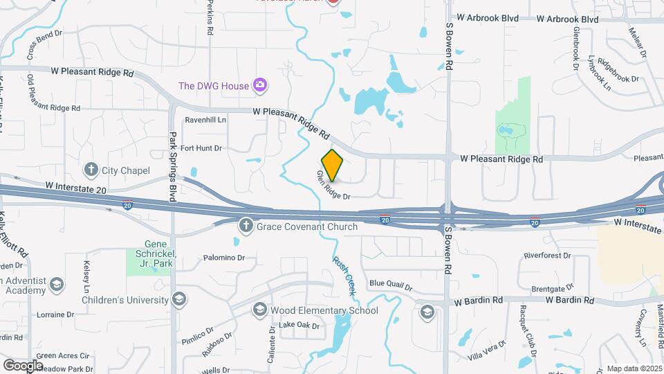 4233 Glen Ridge Dr Map and Location Details