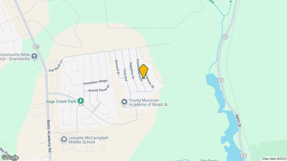 4050 Thimbleberry Dr Map and Location Details