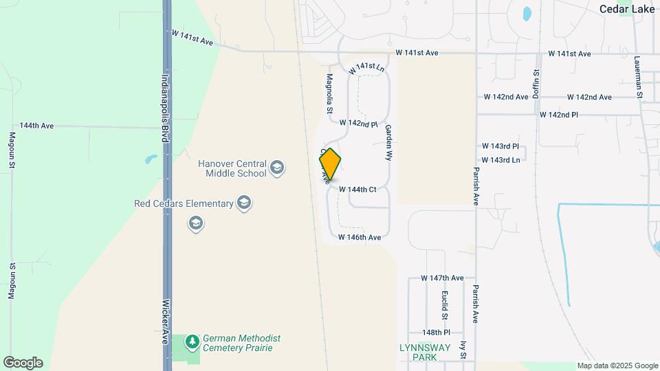 14347 Clover Ave Map and Location Details