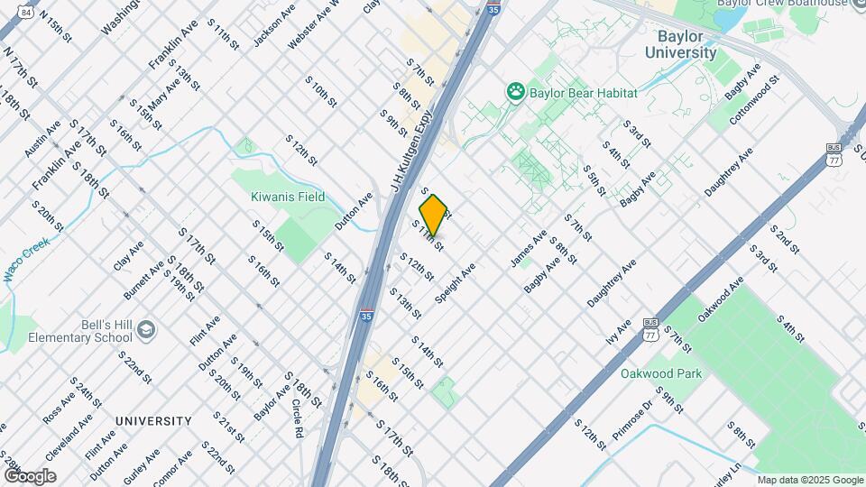 1421 S 11th St Map and Location Details