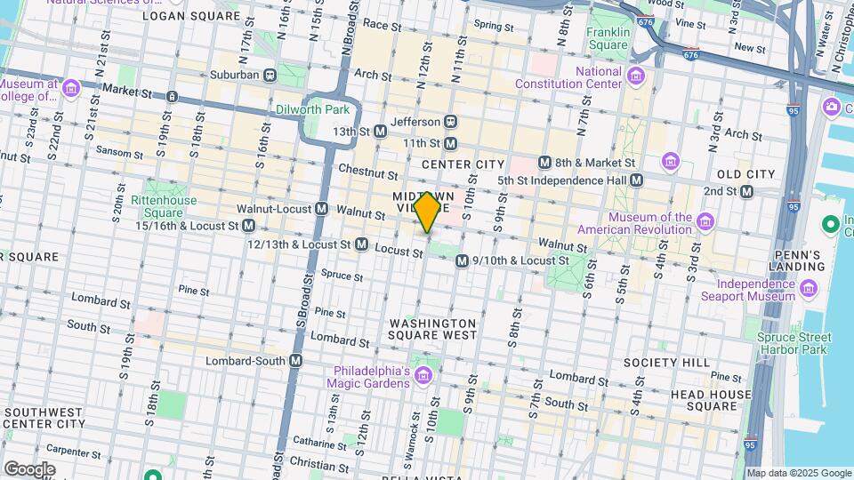 216 S 11th St Map and Location Details