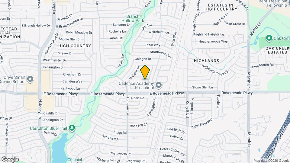 2035 Avignon Dr Map and Location Details