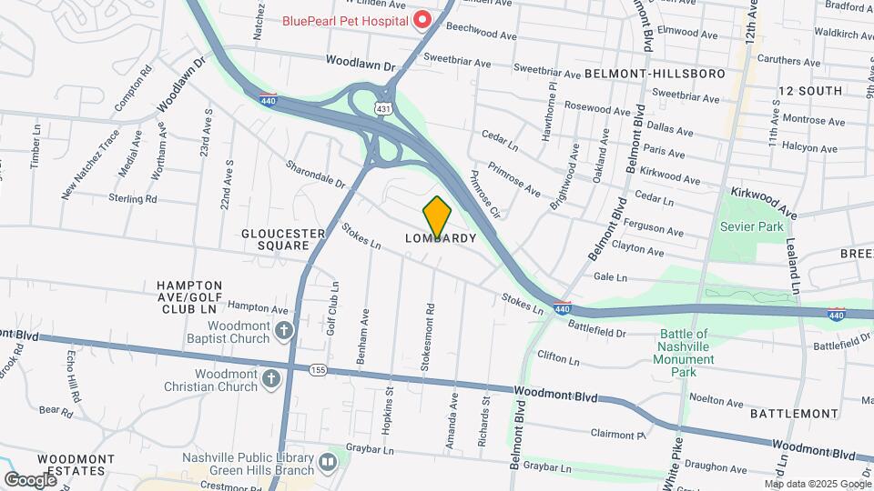 1825 Lombardy Ave, Unit B Mapa y Detalles de la Ubicación