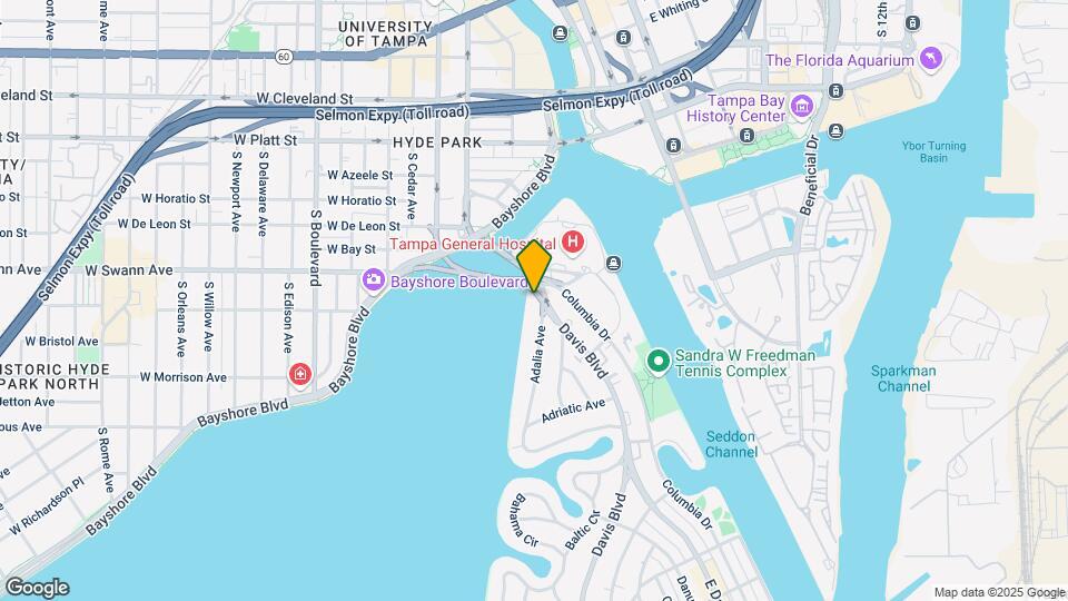 Adalia Bayfront Condominium Map and Location Details