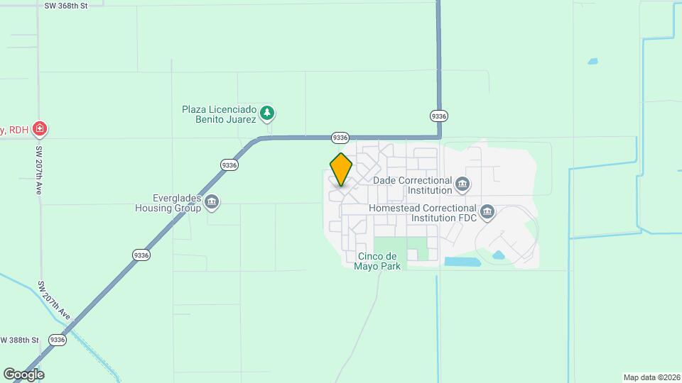 19538 SW 339th Ter, Unit Anexo Map and Location Details