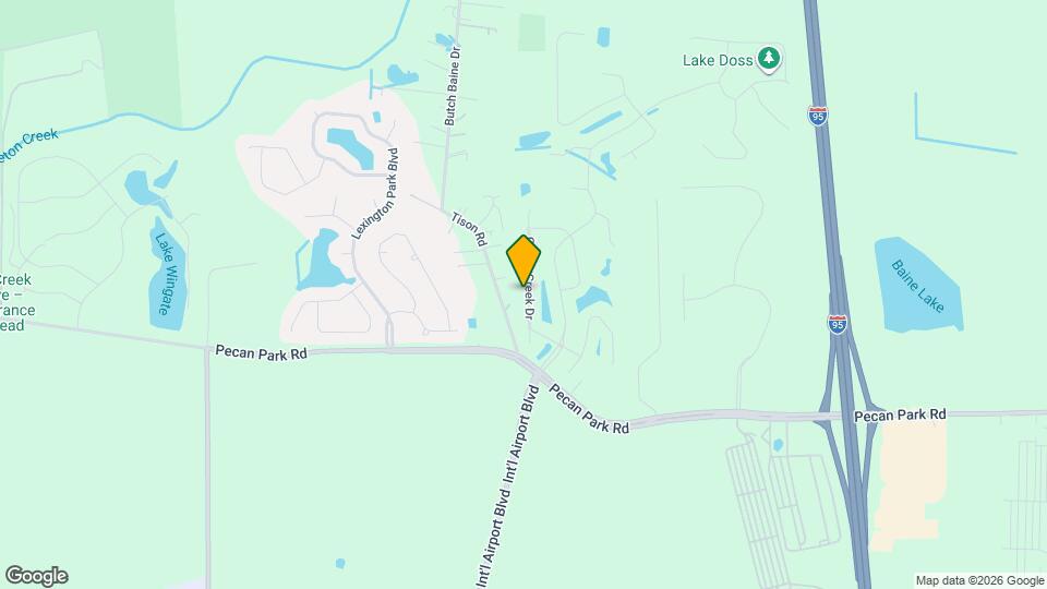 15768 Canoe Creek Dr Map and Location Details