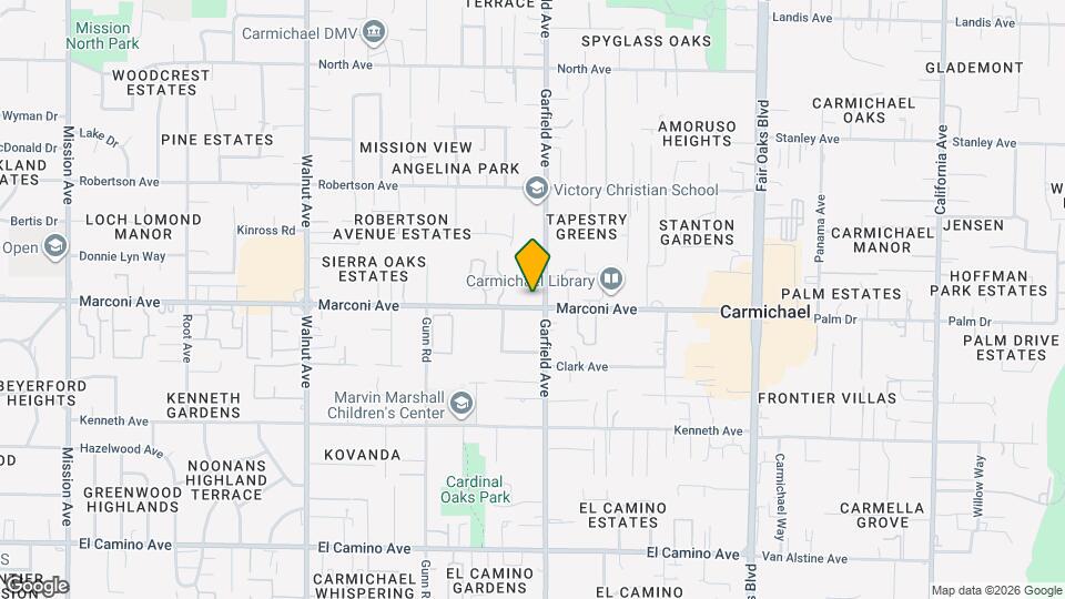 2905 Garfield Ave Map and Location Details