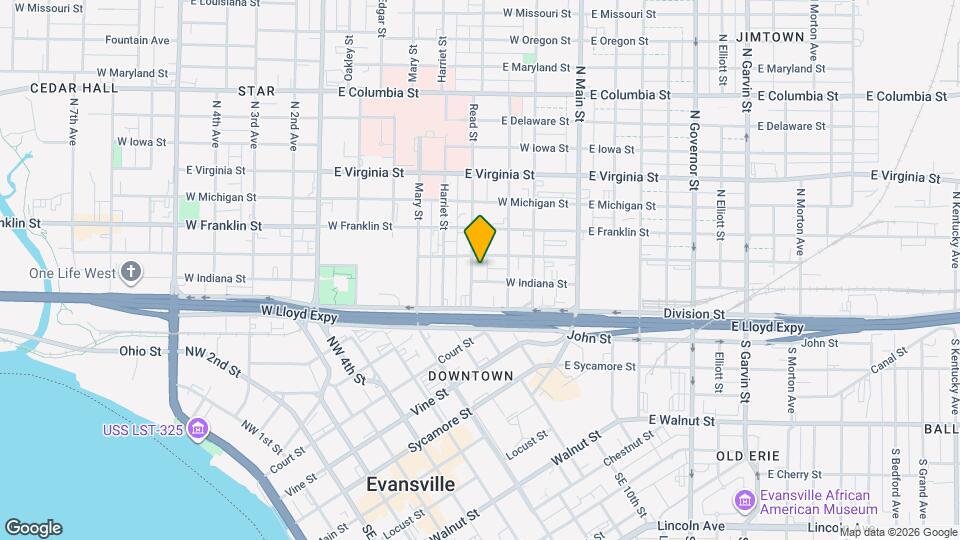 109 Read St Map and Location Details