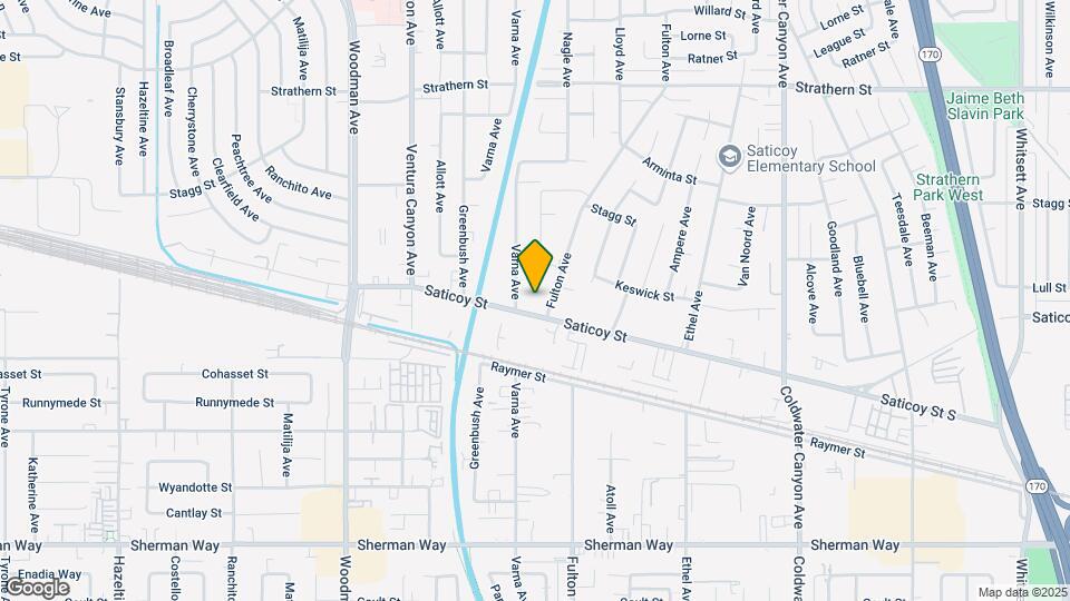 Saticoy Apartments Map and Location Details