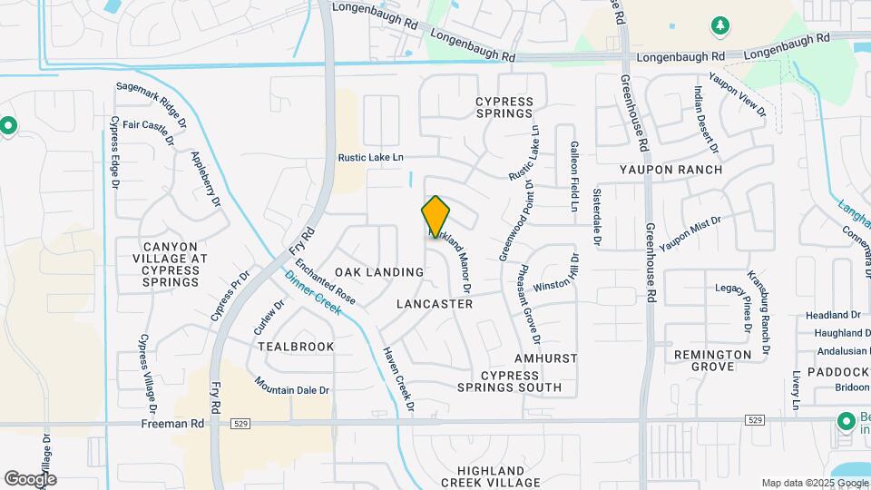 7430 Village Lake Dr Map and Location Details