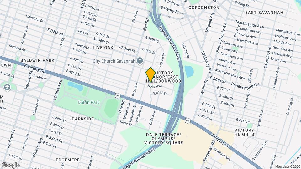 103 Hibiscus Ave, Unit 101 Mapa y Detalles de la Ubicación