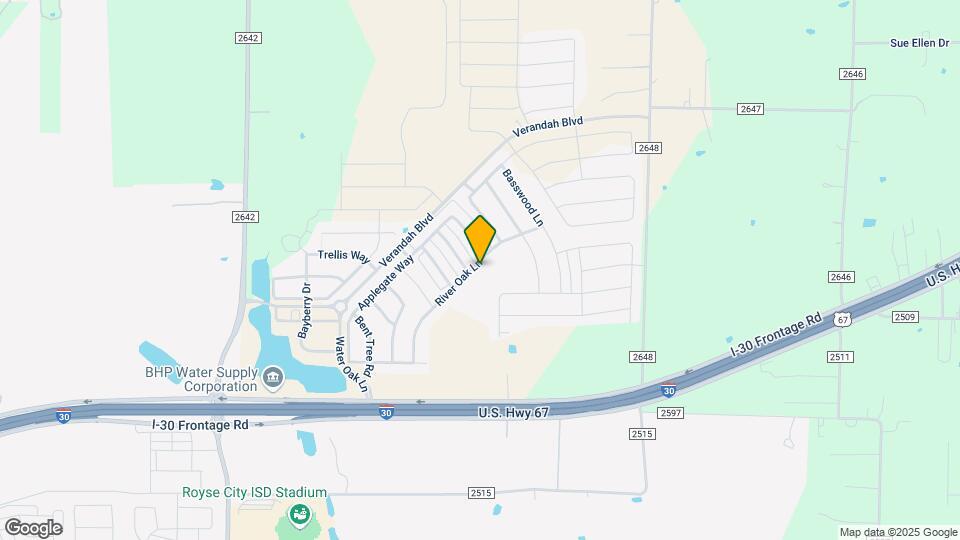 1608 River Oak Ln Map and Location Details