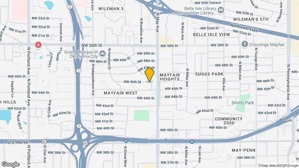 2904 NW 46th St Map and Location Details