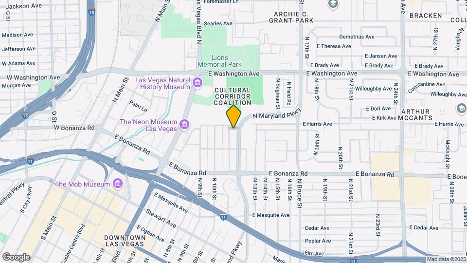 732 N 11th St Mapa y Detalles de la Ubicación