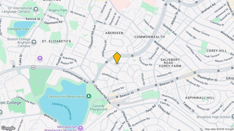 10 Kinross Rd, Unit #1 Map and Location Details