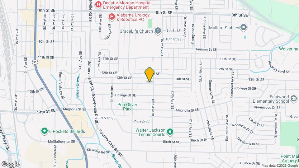 1627 North St SE Map and Location Details